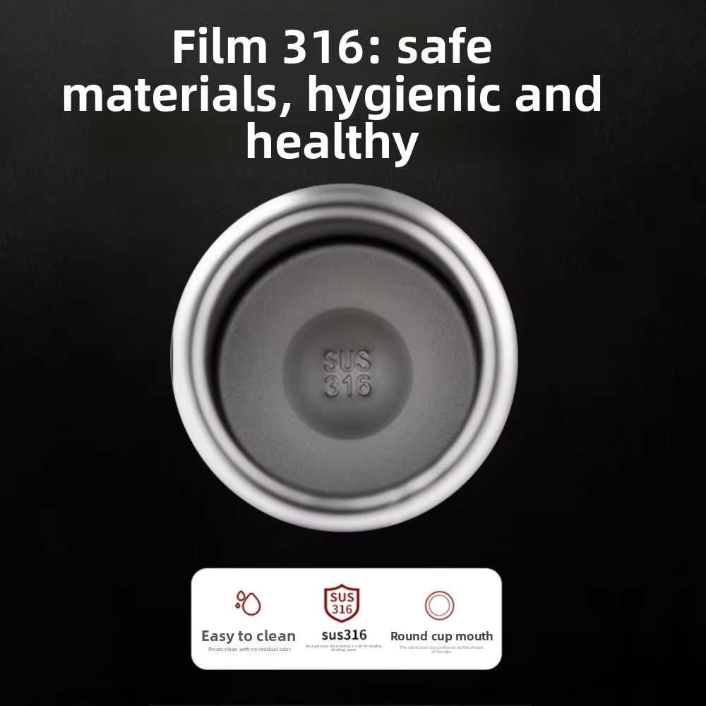 316 Stainless Steel, 1L Thermos Flask for Water, Tea and Coffee, Cold and Hot Thermos Flask, Stainless Steel Thermos Flask Mugs